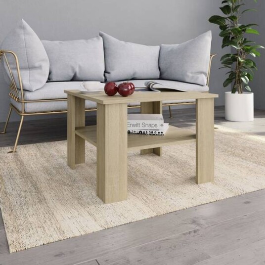 Sidebord 60x60x42 cm - eik