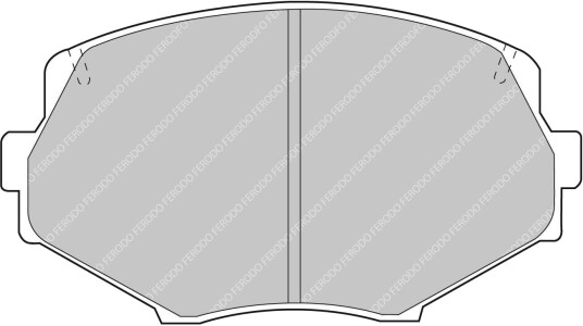 FERODO RACING FCP1011R Bremseklosser FERODO RACING FCP1011R Bremseklosser