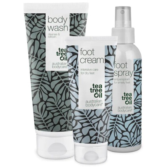 Australian Bodycare 3 Step Foot Care Kit 100 ml + 150 ml + 200 ml Gaveeske