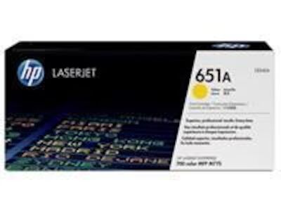 HP Toner 651A Yellow HP Toner 651A Yellow