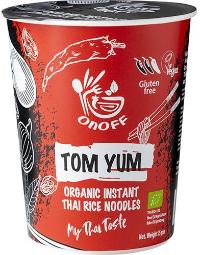 ONOFF SPICES Instant nudelsuppe Tom Yum Øko