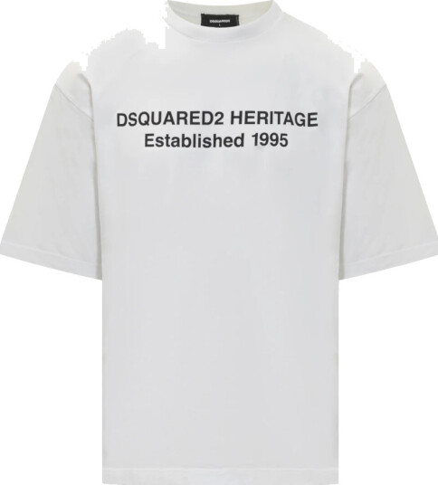 Dsquared2 Herre Topper Hvit XL,