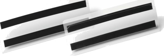 Durable 119719 Gjennomsiktig Plast 1/2 A5 10 Stykker Polen