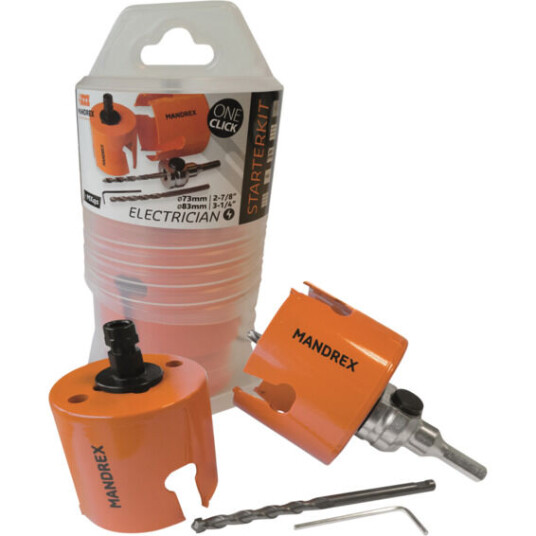 Mandrex Hullsag startsett SuperXcut Hurtigskift - 91498