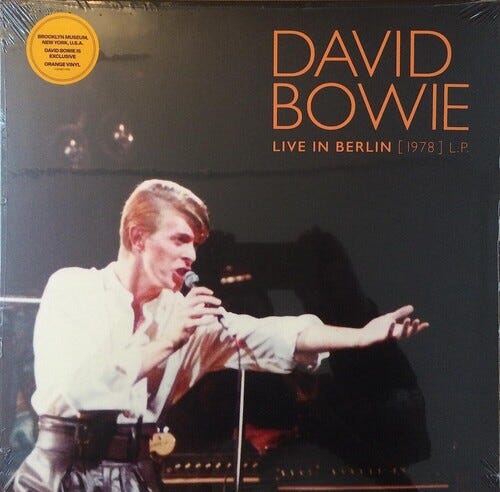 David Bowie Live In Berlin 1978 LP/Vinyl David Bowie Live In Berlin 1978 LP/Vinyl
