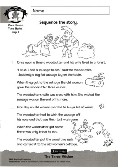 Literacy Edition Storyworlds Stage 8 Once Upon A Time World Workbook