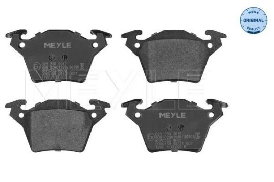 Bremseklosser MEYLE 025 230 2017