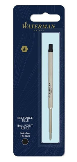 Waterman Ballpoint Pen Refill Fine Point Svart Ink 1 Count