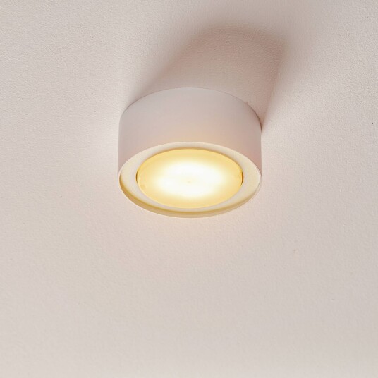 Euluna Loppe takspotlight i stål hvit Euluna Loppe takspotlight i stål hvit