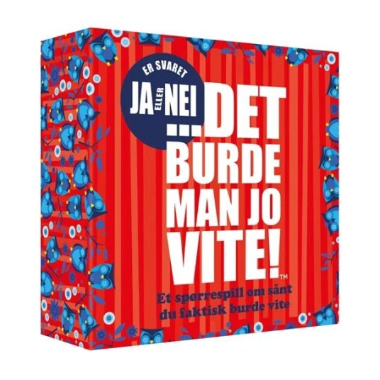 Det Burde Man Jo Vite! Ja eller Nei - Spørrespill for Barn