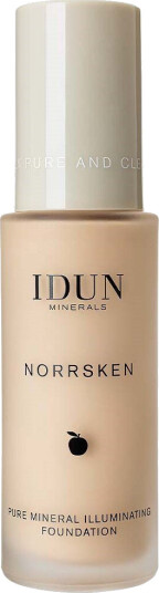 IDUN Minerals Norrsken Mineral Foundation 30 ml #207 Disa - Fuktighetsgivende og Parfymefri