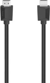Hama Essential Line High Speed Hdmi Kabel Med Ethernet Hdmi Hann Til Hdmi Hann 3 M Dobbeltisolert Svart 4K Ultra Hd Støtte