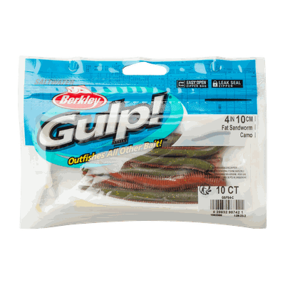 Berkley Gulp Sw Fat Hollow Sandworm 4"
