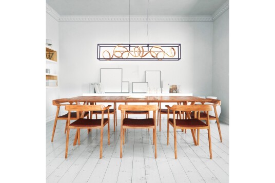 Taklampe Vecin Svart