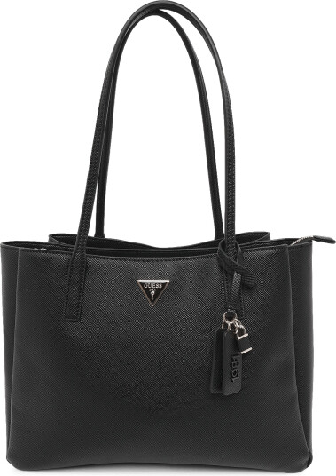 GUESS Noelle Ii Tech Tote   Black   ONE SIZE