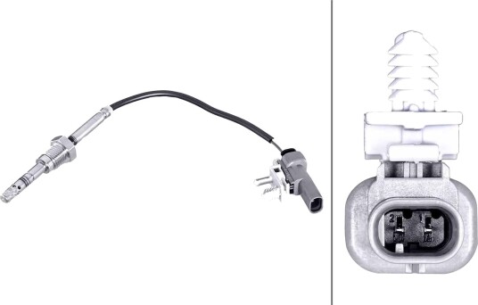 Sensor, eksostemperatur HELLA 6PT 358 226-231