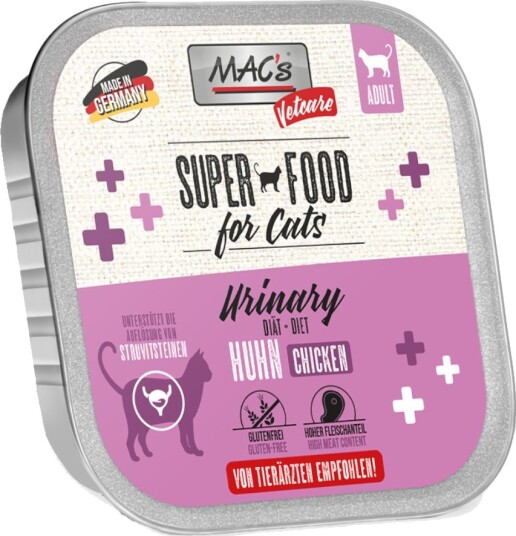 Mac'S Vetcare Våtfôr Urinary Cat Kylling 32 X 100 G