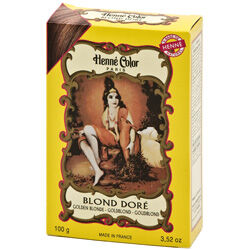 Henna Hårfarge Pulver Gyllenblond 100 g