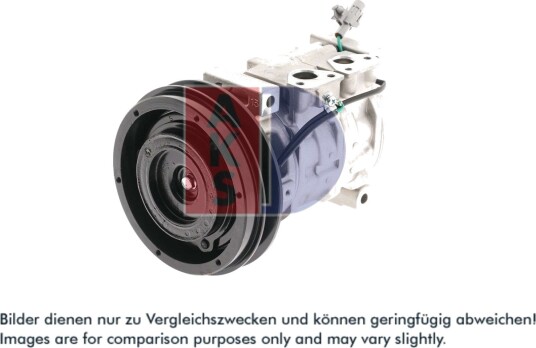 AC-kompressor AKS DASIS 850282N AC-kompressor AKS DASIS 850282N