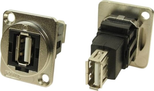 Xlr Adapter Usb A Hann 2.0 Til Usb 2.0 A Hunn Adapter Innfelt Cp30208nm Cp30208nm Innhold 1 Stk