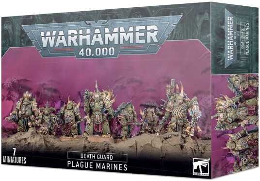 Games Warhammer 40K Death Guard - Plague Marines