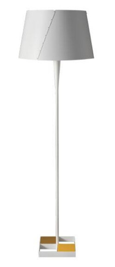 TATO De-Lux D4 Gulvlampe Oransje & Matt Hvit