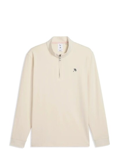 PUMA Golf Puma X Ap Cloudspun 1/4 Zip Cream XXL PUMA Golf Puma X Ap Cloudspun 1/4 Zip Cream XXL