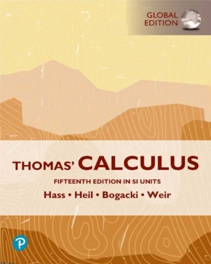 Thomas' Calculus, Si Units Av Joel Hass, Christopher Heil, Maurice Weir