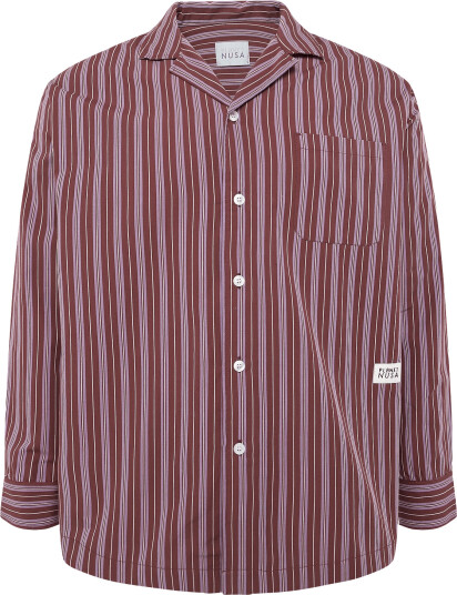 Planet Nusa Out & About1 Shirt Burgundy XS