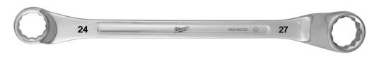 Milwaukee RINGNØKKEL DOBBEL 24X27MM Milwaukee RINGNØKKEL DOBBEL 24X27MM