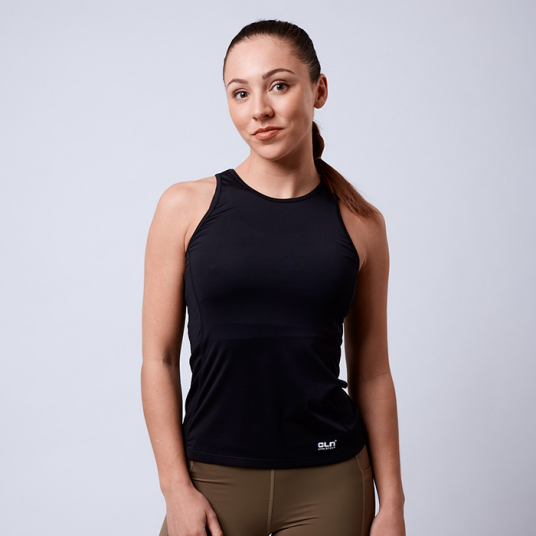 Cln Athletics Impact Singlet Svart Medium
