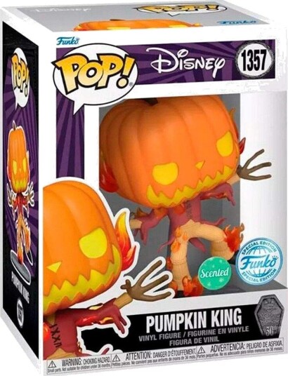 Northix Gresskarkongefigur Disney Nightmare Before Christmas samleobjekt