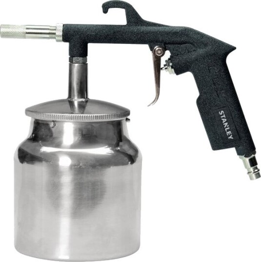 Stanley Sandblåsepistol Med Beholder Og Hurtigkobling (For Kompressor)