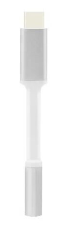 Linocell USB-C til 3,5 mm Adapter Svart 0,8 m