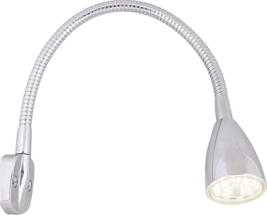 Eris LED Leselys Krom 330mm