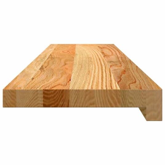2 Stk Lysebrun 90x20x2cm Heltre Eik 2 Stk Lysebrun 90x20x2cm Heltre Eik