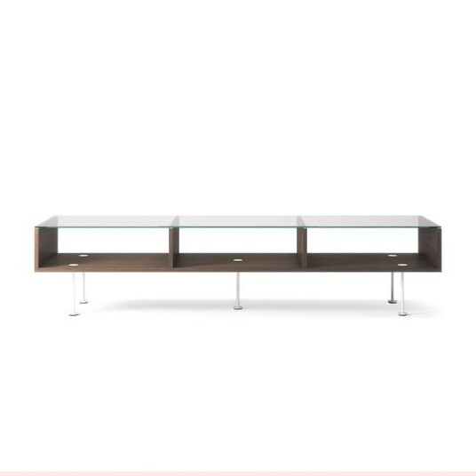 Decotique Vogue Salongbord 45x165 Mørk Eik/hvit