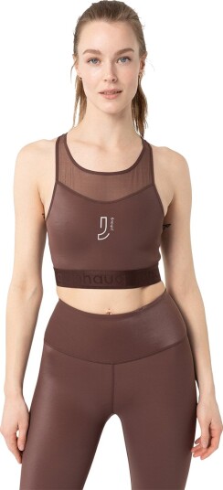Johaug Gleam Top 2.0 Dame Dark Brown L