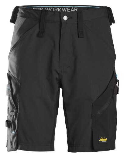 Snickers Workwear 6112 LiteWork Shorts Svart, Klær