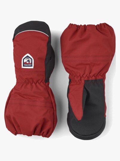 Hestra Juniors' Akka Mitt 4, Red