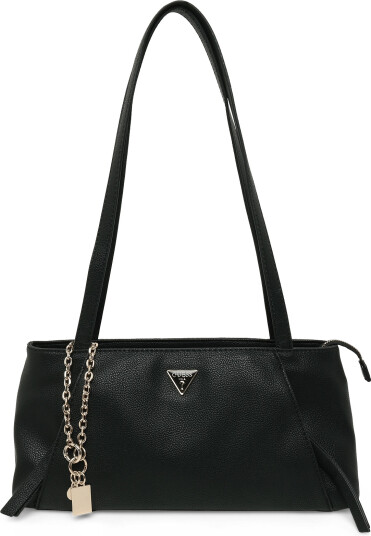 GUESS Devon Shoulder Satchel Black ONE SIZE