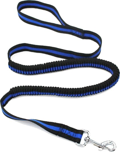 Solid Elastisk Hundebånd Kobbel 120-210Cm