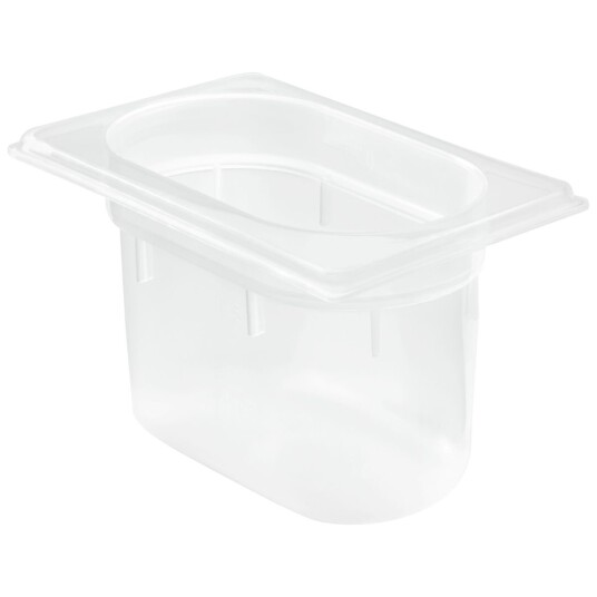 VEGA Kantine Risa GN 1/9; Størrelse GN 1/9, 0.8l, 17.6x10.8x10 cm (LxBxD); Transparent