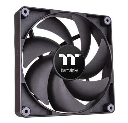 Thermaltake CT140 140mm PC Vifter 2-Pakning - Svart med PWM Styring Thermaltake CT140 140mm PC Vifter 2-Pakning - Svart med PWM Styring