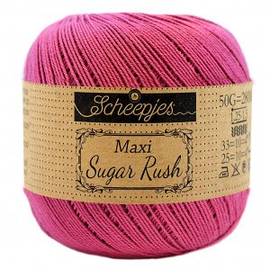 Scheepjes Maxi Sugar Rush Garn Unicolor 251 Hagerose