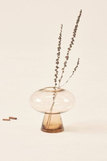 Jotex JOLINE glassvase - høyde 20 cm Amber 1548654-01-300 1619518-01-0