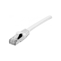 Exc Network Cable | Cat 6A | S/Ftp | Lszh Low Smoke/Halogen Free | Patch Round (Standard) | White | 5M | Copper