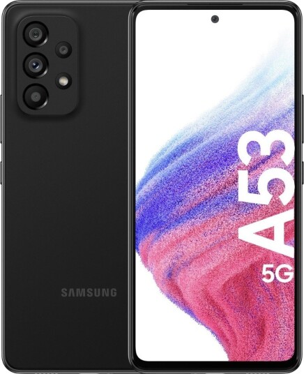 Samsung Galaxy A53 5G 128GB Smartphone med 64MP Kamera - Svart Samsung Galaxy A53 5G 128GB Smartphone med 64MP Kamera - Svart