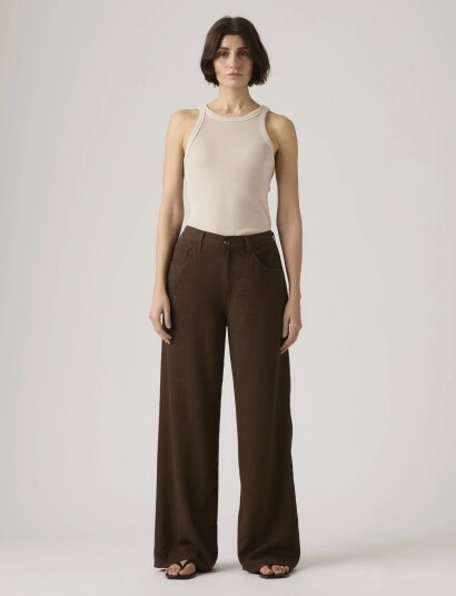 Levi"s® Cinch Wide Leg Hot Fudge Brown 30 x 31
