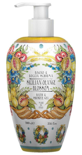 Rudy Sicilian Orange Blossom Le Maioliche Bath & Shower Gel 700 ml Rudy Sicilian Orange Blossom Le Maioliche Bath & Shower Gel 700 ml